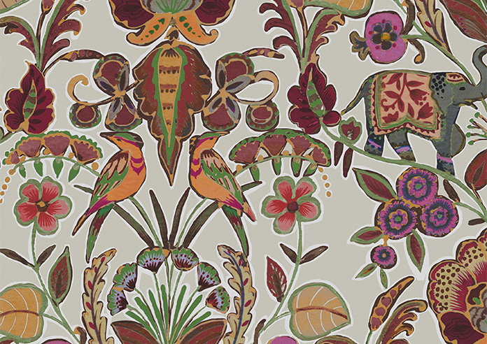 Bangalore Faux Silk, Maroon - Motorised Roman Blind - Image 7